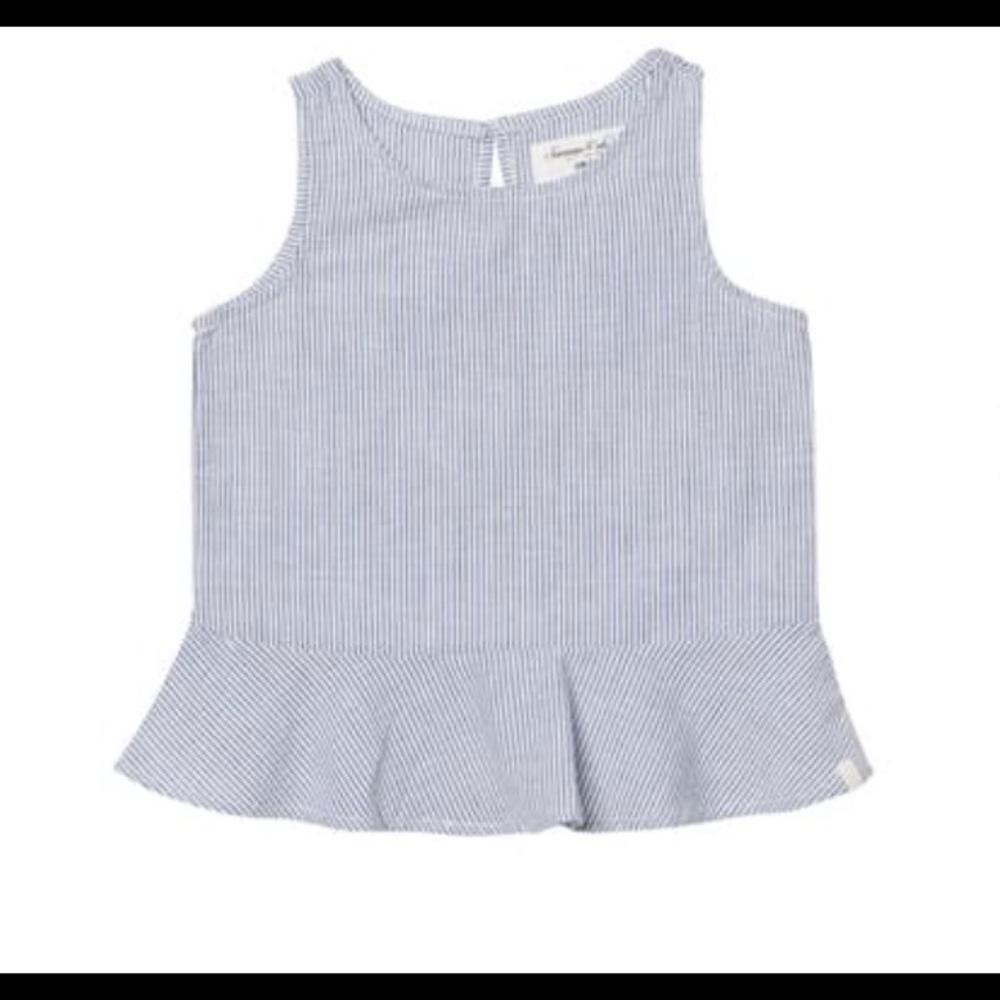 🆕Sovereign Code tank top 3T Blue Stripe